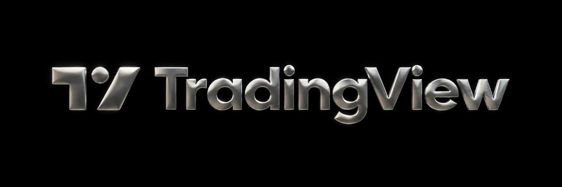TradingView metallic logo