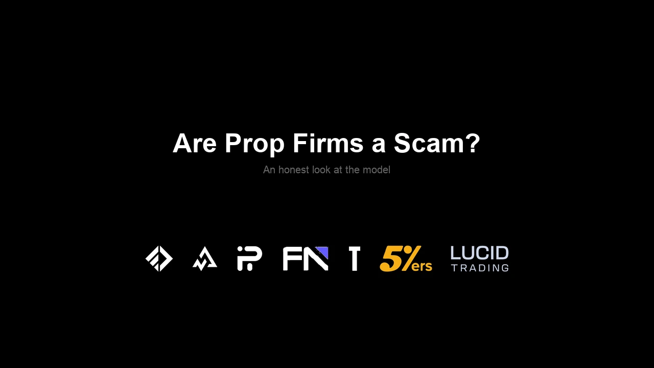 Are prop firms a scam? Cover image for the Tradespad article