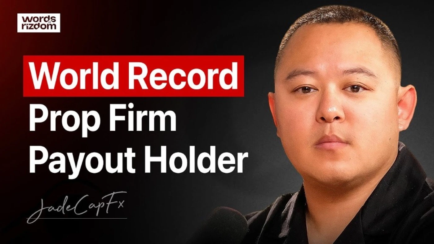 JadeCapFx featured as world record prop firm payout holder